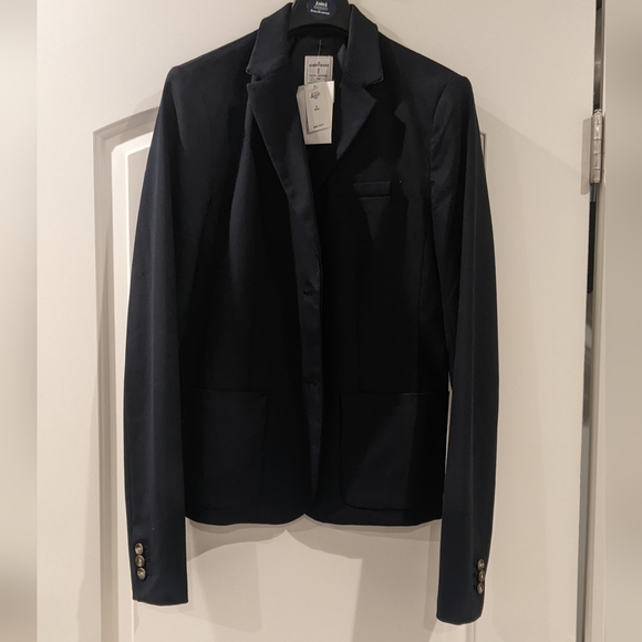 SOLD OUT ONLINE NWT Gap the Academy Classic Pique Blazer Navy Size 8 Tall - Picture 4 of 10